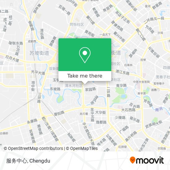 服务中心 map