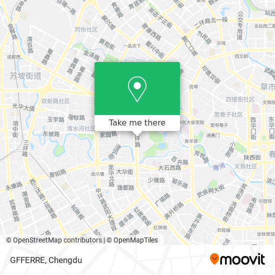 GFFERRE map