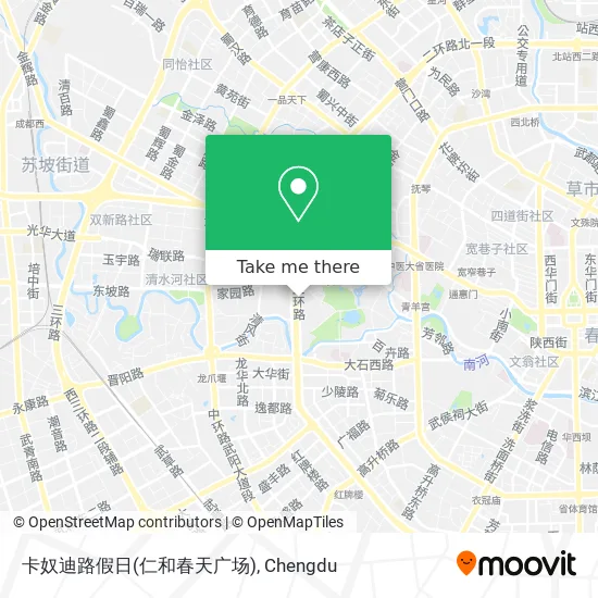 卡奴迪路假日(仁和春天广场) map