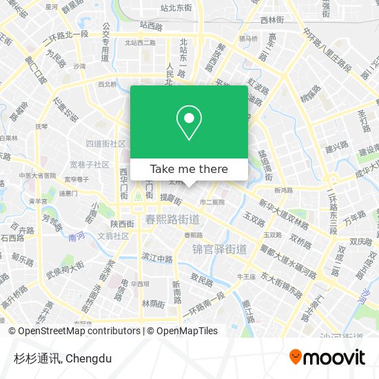 杉杉通讯 map