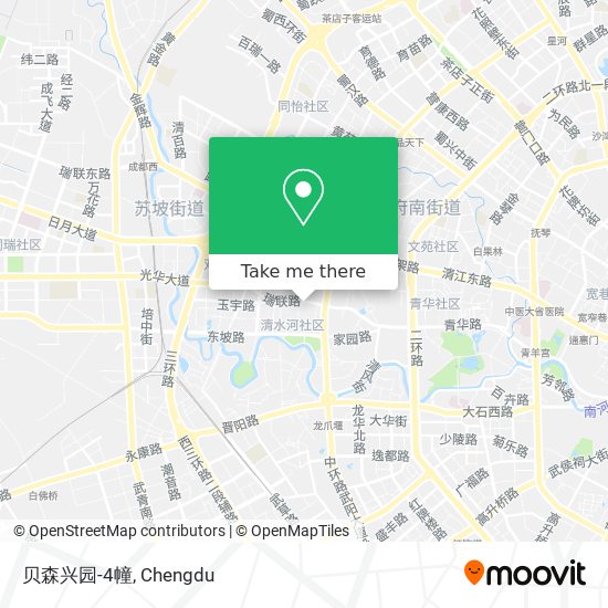 贝森兴园-4幢 map