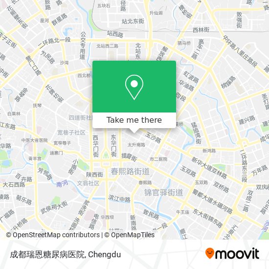 成都瑞恩糖尿病医院 map