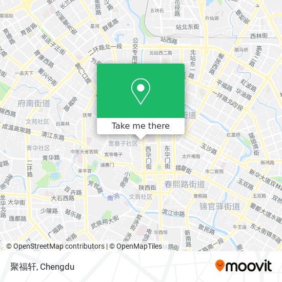 聚福轩 map