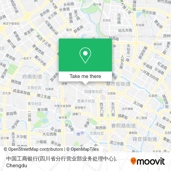 中国工商银行(四川省分行营业部业务处理中心) map