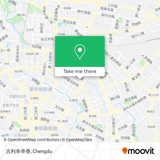 吉利串串香 map