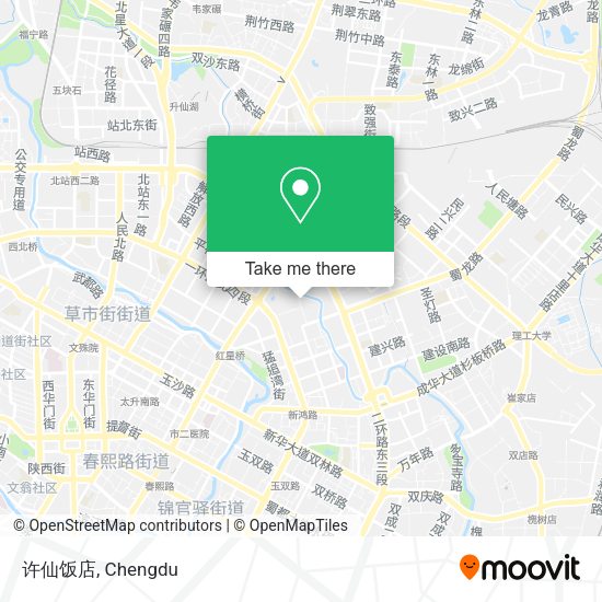 许仙饭店 map