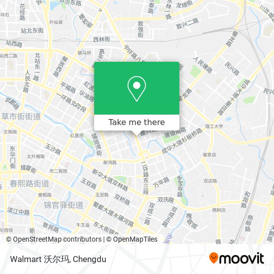 Walmart 沃尔玛 map