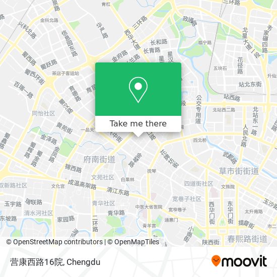 营康西路16院 map
