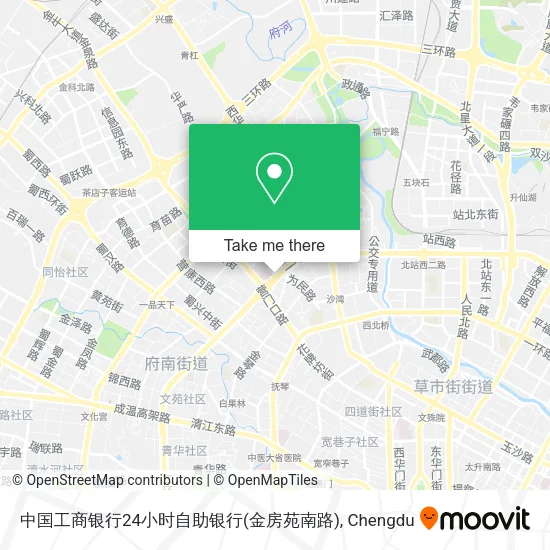 中国工商银行24小时自助银行(金房苑南路) map