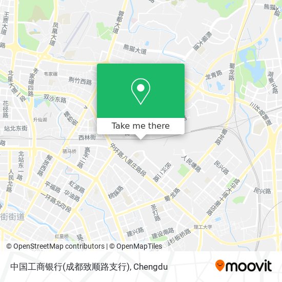 中国工商银行(成都致顺路支行) map