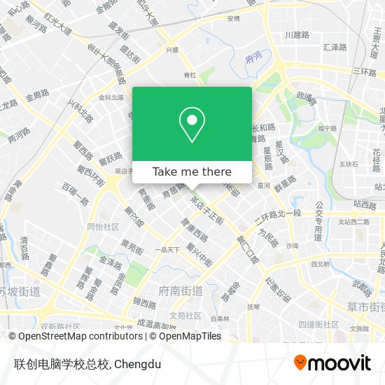 联创电脑学校总校 map