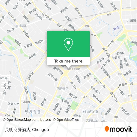 英明商务酒店 map