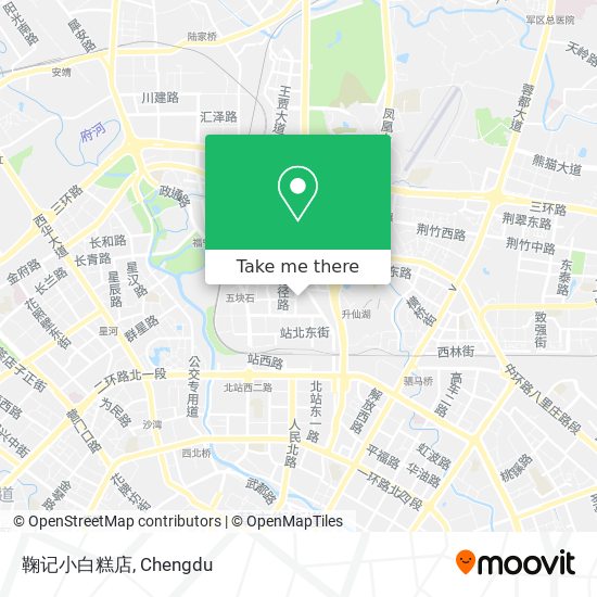 鞠记小白糕店 map