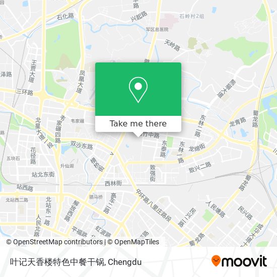 叶记天香楼特色中餐干锅 map