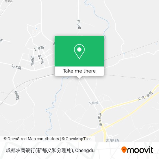 成都农商银行(新都义和分理处) map