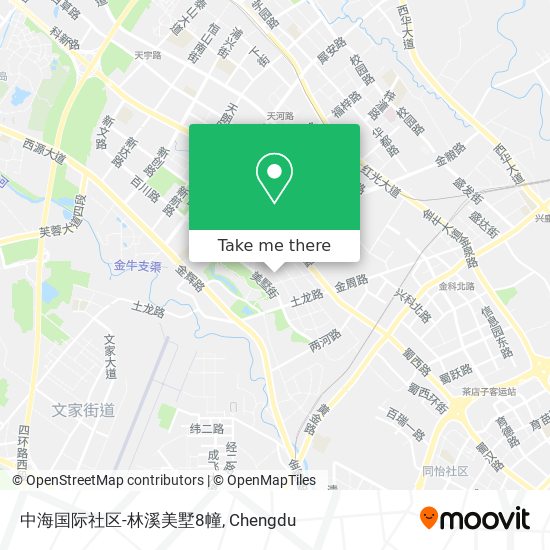 中海国际社区-林溪美墅8幢 map