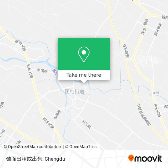 铺面出租或出售 map
