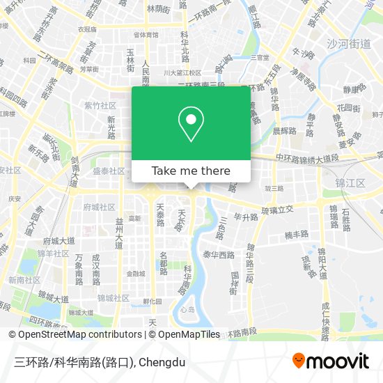三环路/科华南路(路口) map