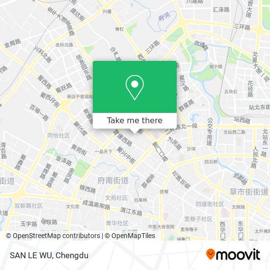 SAN LE WU map