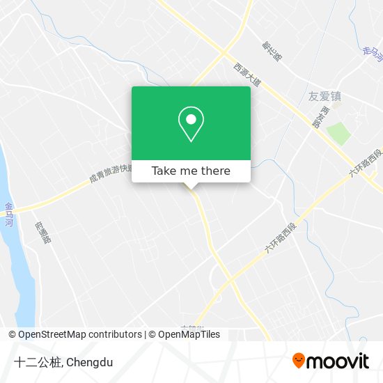 十二公桩 map