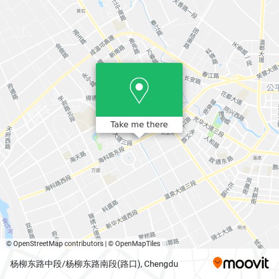 杨柳东路中段/杨柳东路南段(路口) map