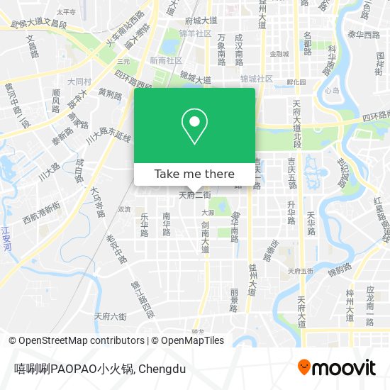 嘻唰唰PAOPAO小火锅 map
