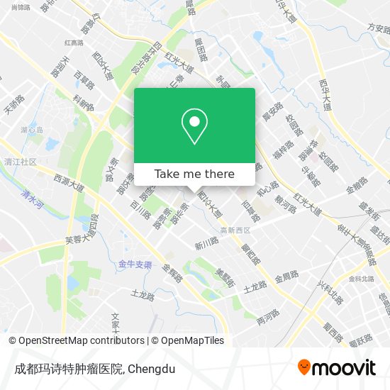 成都玛诗特肿瘤医院 map