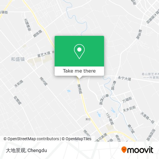 大地景观 map