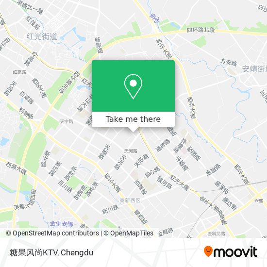 糖果风尚KTV map