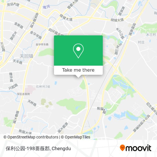 保利公园-198蔷薇郡 map