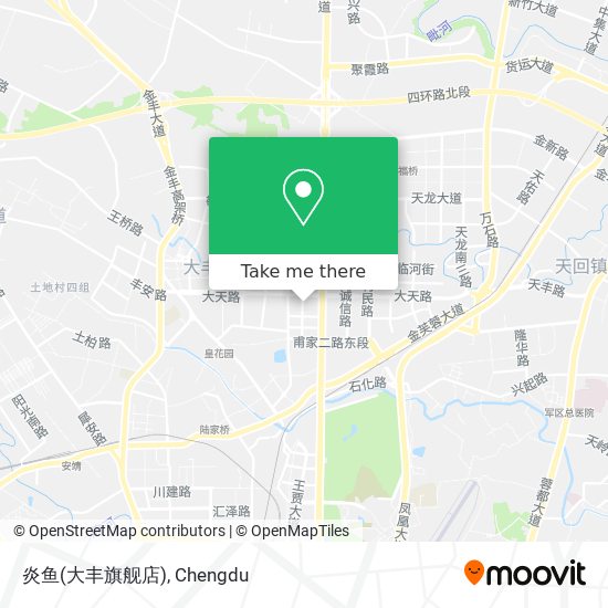 炎鱼(大丰旗舰店) map