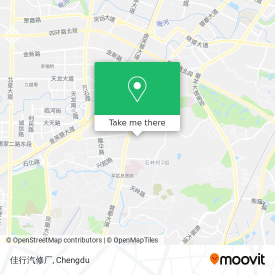 佳行汽修厂 map
