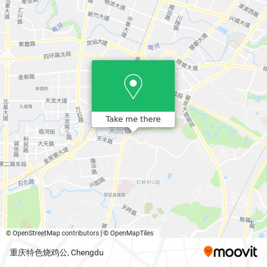 重庆特色烧鸡公 map