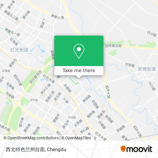 西北特色兰州拉面 map