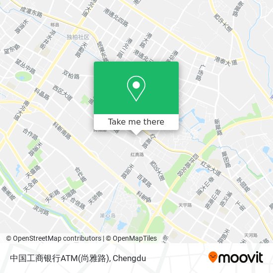 中国工商银行ATM(尚雅路) map