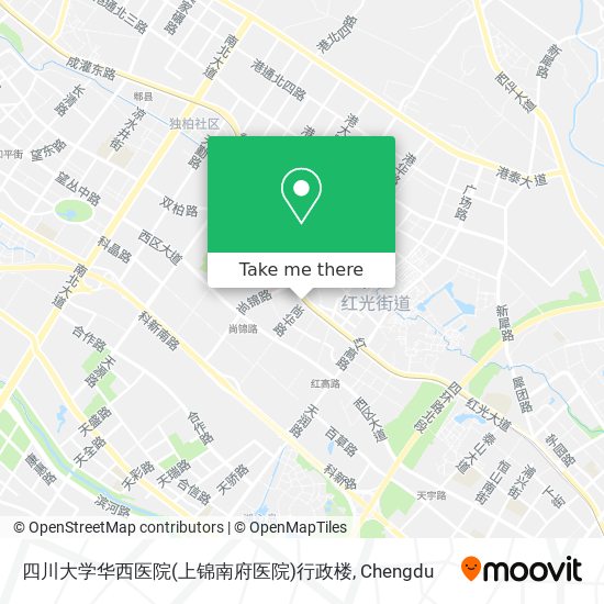 四川大学华西医院(上锦南府医院)行政楼 map