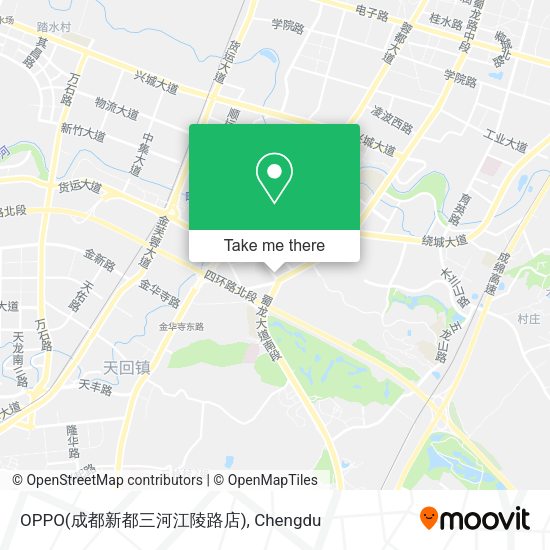 OPPO(成都新都三河江陵路店) map