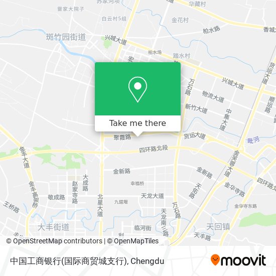 中国工商银行(国际商贸城支行) map