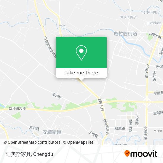迪美斯家具 map
