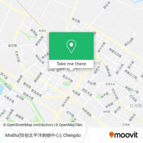 MixBlu(恒创太平洋购物中心) map
