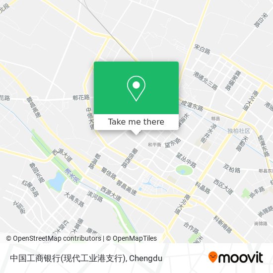 中国工商银行(现代工业港支行) map