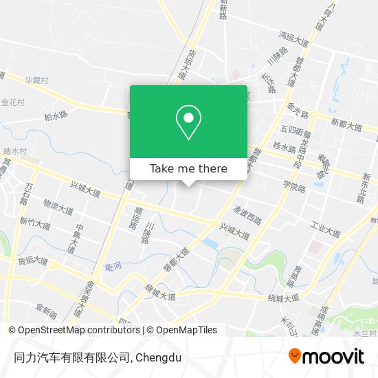 同力汽车有限有限公司 map