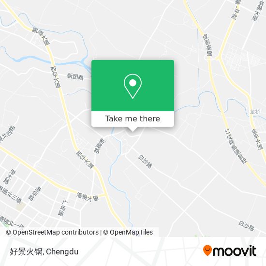好景火锅 map