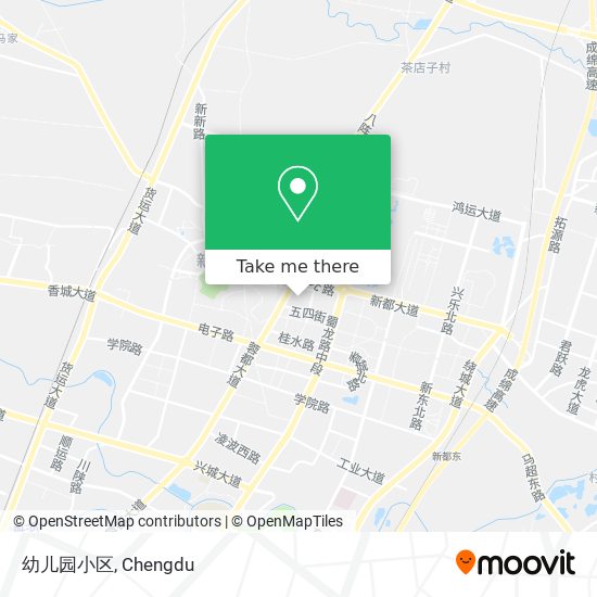幼儿园小区 map