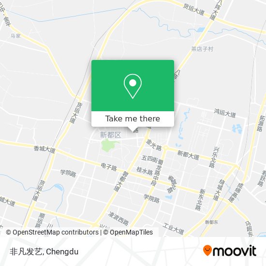 非凡发艺 map