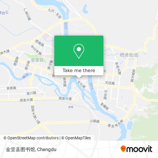 金堂县图书馆 map