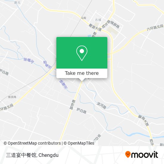 三道宴中餐馆 map