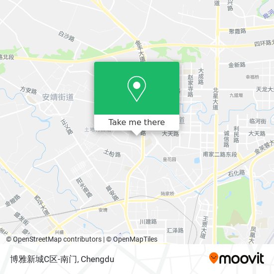 博雅新城C区-南门 map