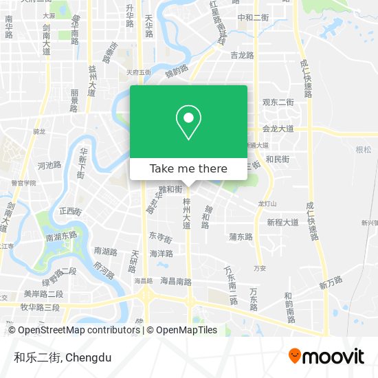 和乐二街 map
