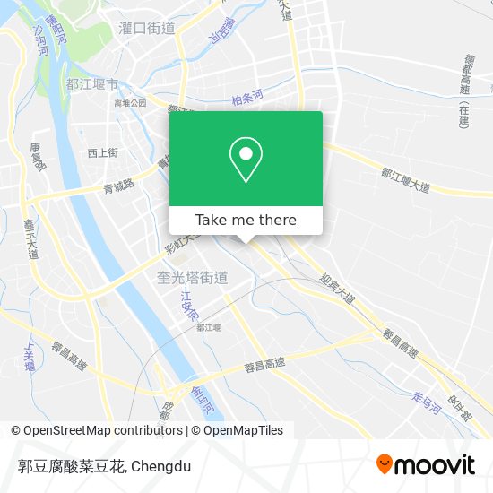 郭豆腐酸菜豆花 map